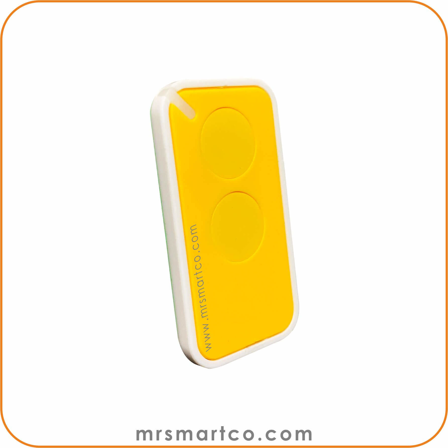 ریموت کنترل 2 دکمه 433 مگاهرتز کدلرنینگ طرح Nice