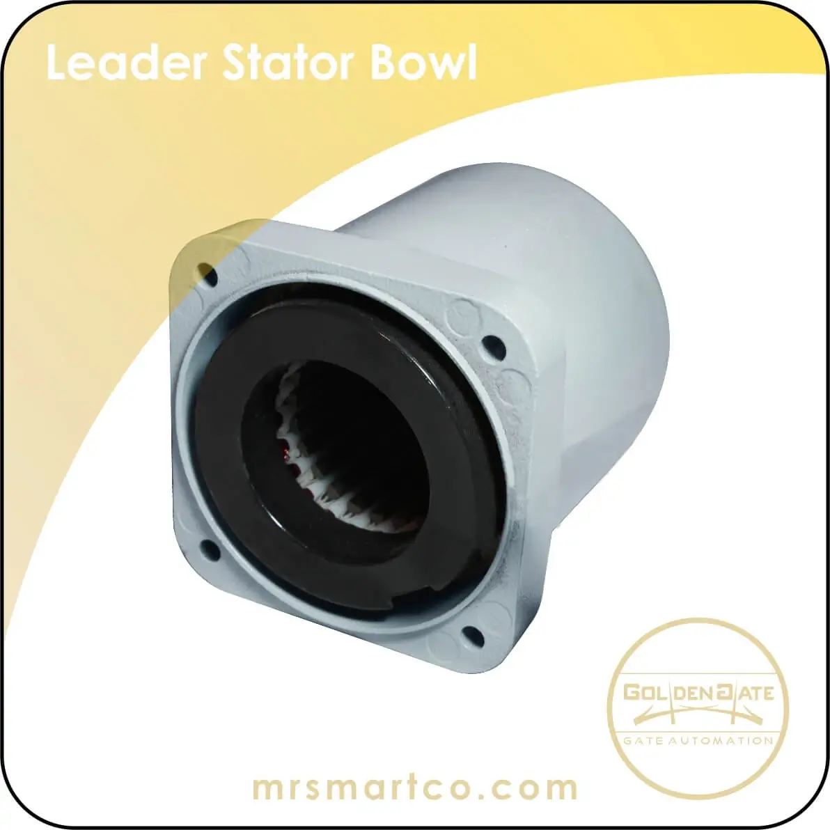 Leader stator bowl