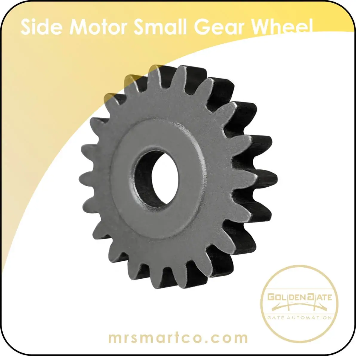 Motor side small gear wheel