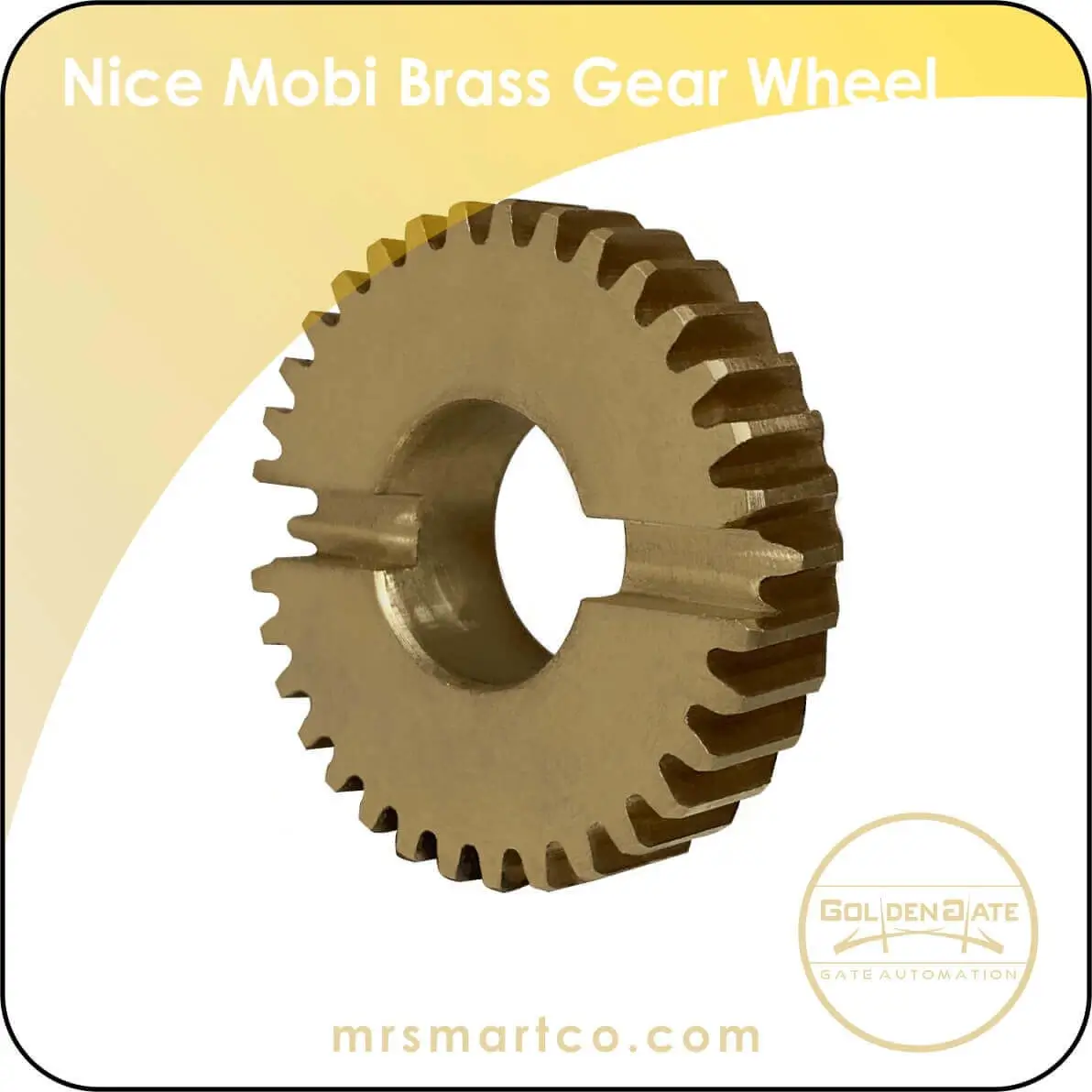Nice mobi brass gear wheel