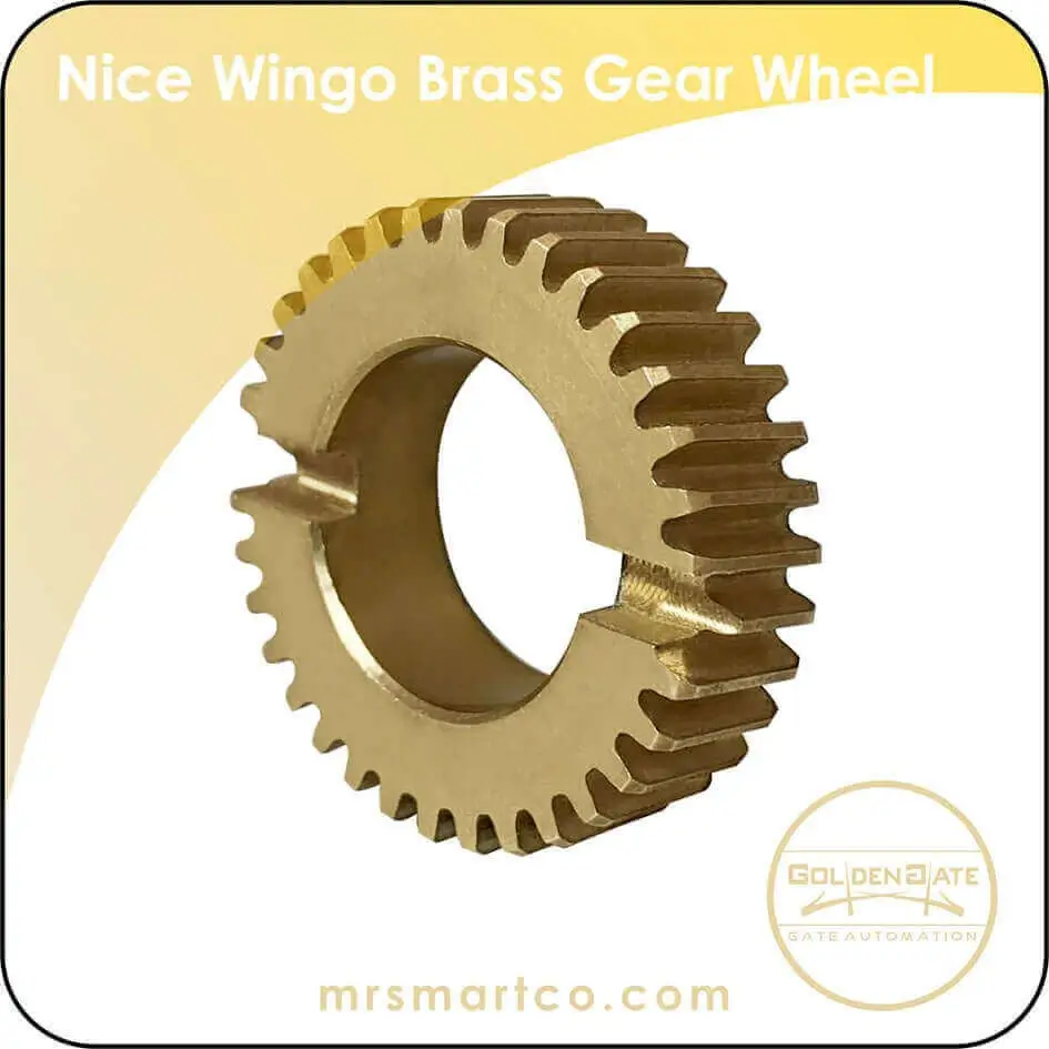 Nice wingo brass gear wheel