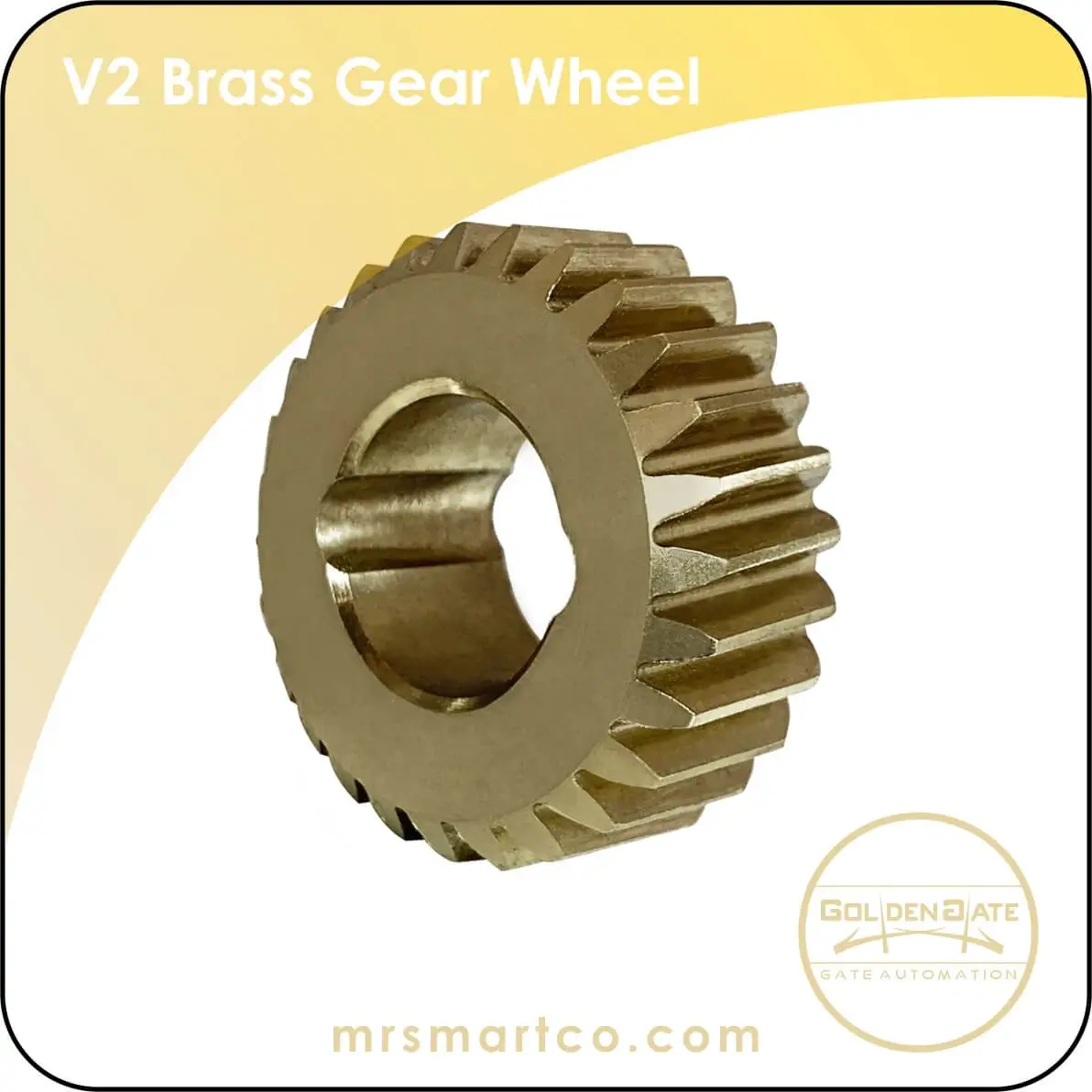 V2 Brass Gear Wheel