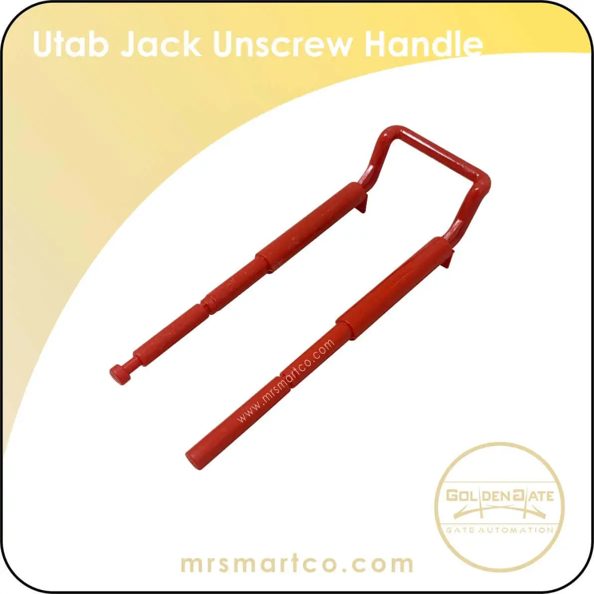 Utab jack Unscrew handle