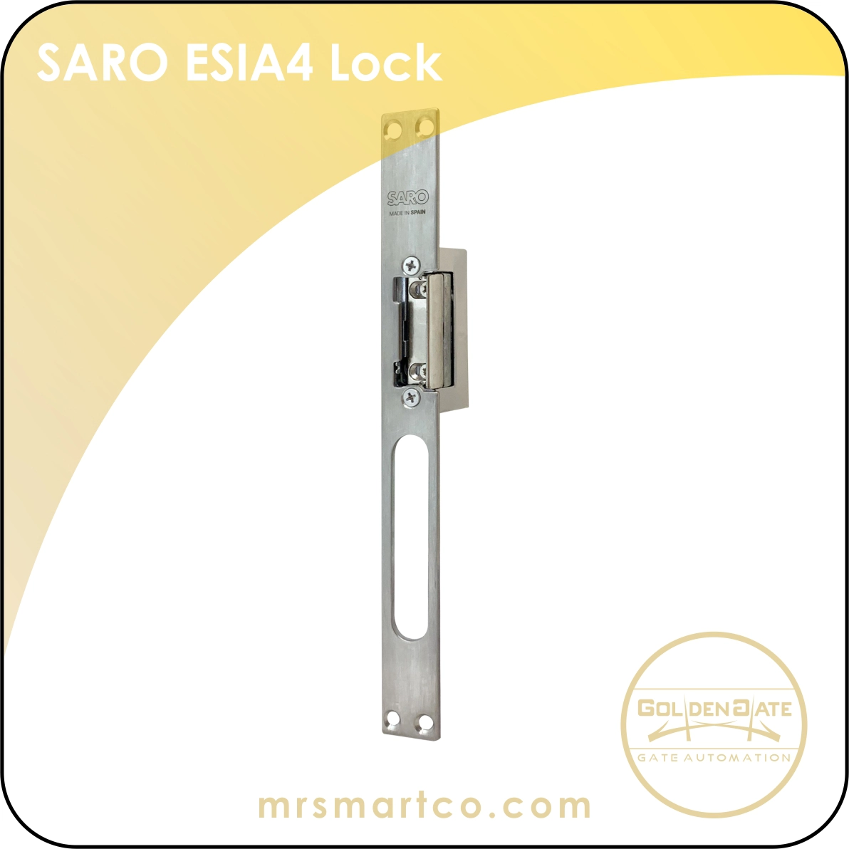 تصویر  قفل مغزی درب ضد سرقت سارو ESIA4