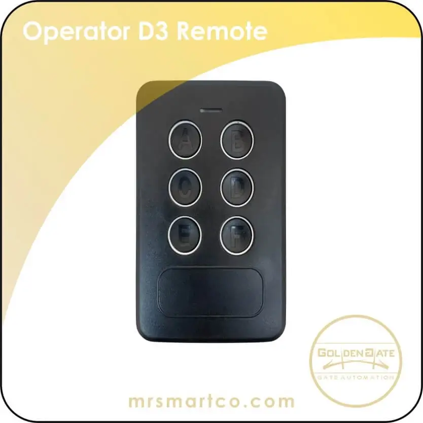 Operator D3 Remote