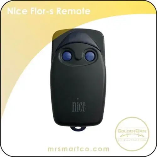 nice flor-s swing gate remote	