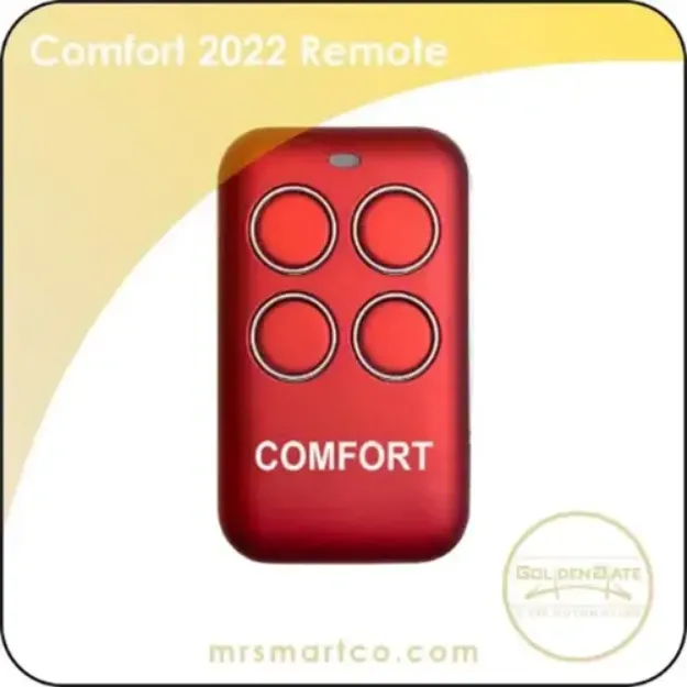 comfort swing gate remote 2022red	