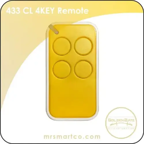 swing gate 433 remote code fix	