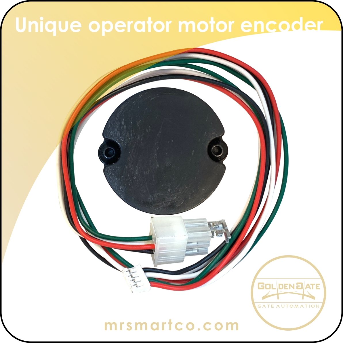 Unique operator motor encoder		